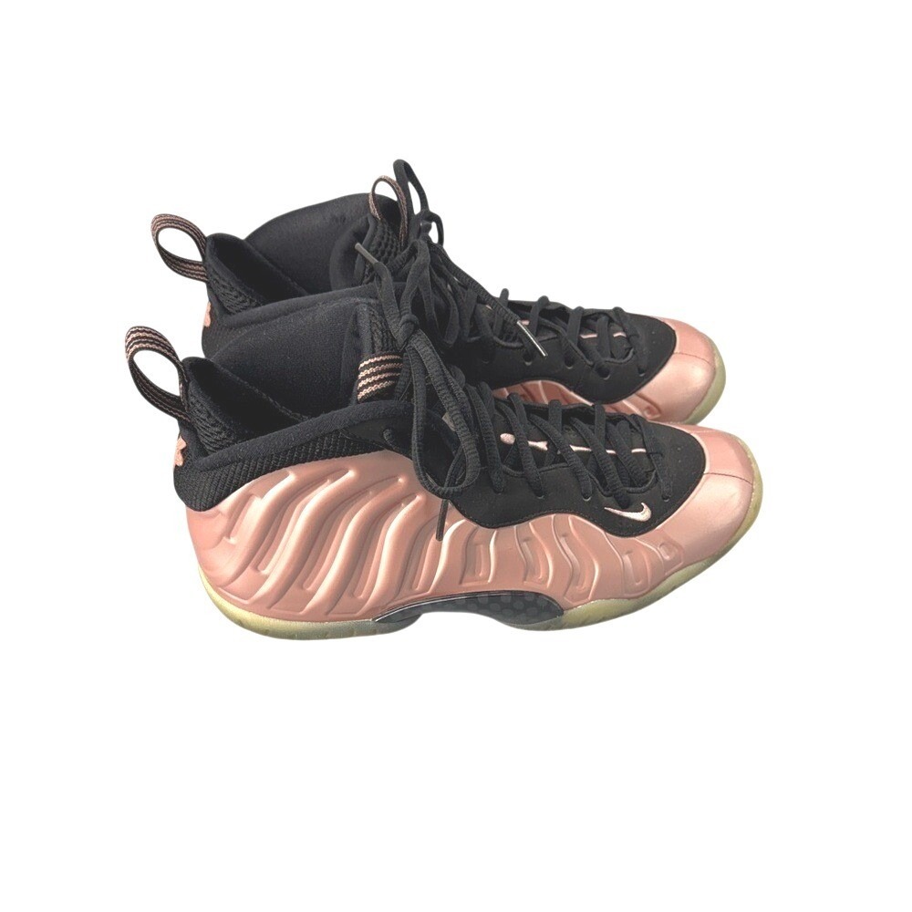 Nike Air Foamposite One Rose Gold‎ Black Metallic Sneakers Mens Size